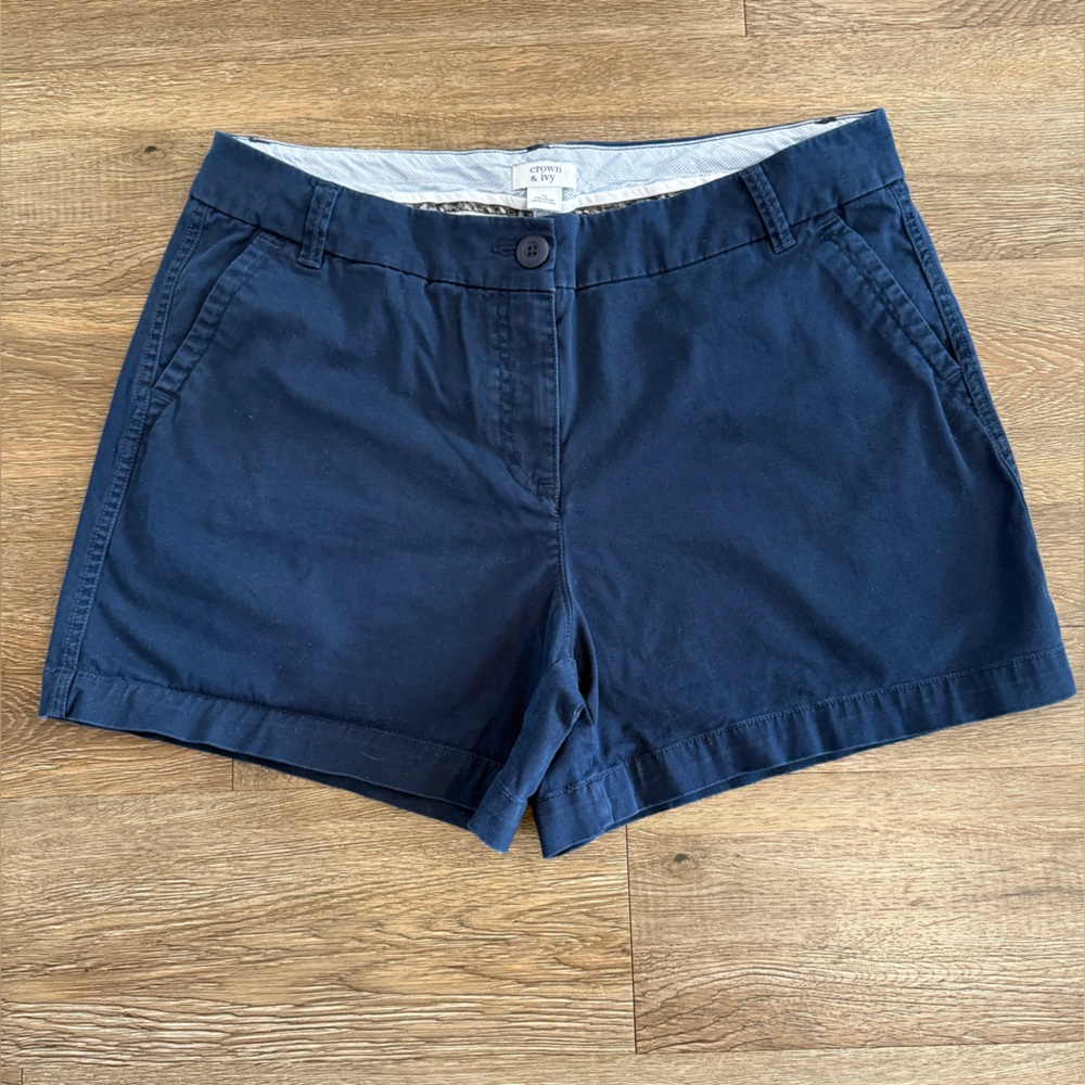 Crown & Ivy Navy Shorts